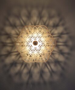Schaduw lamp Flower of life