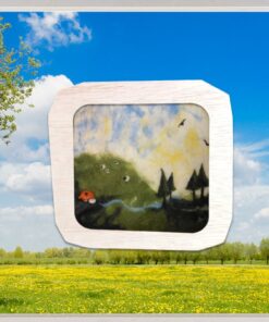 (ver)Wonderplaat Vos in het veld